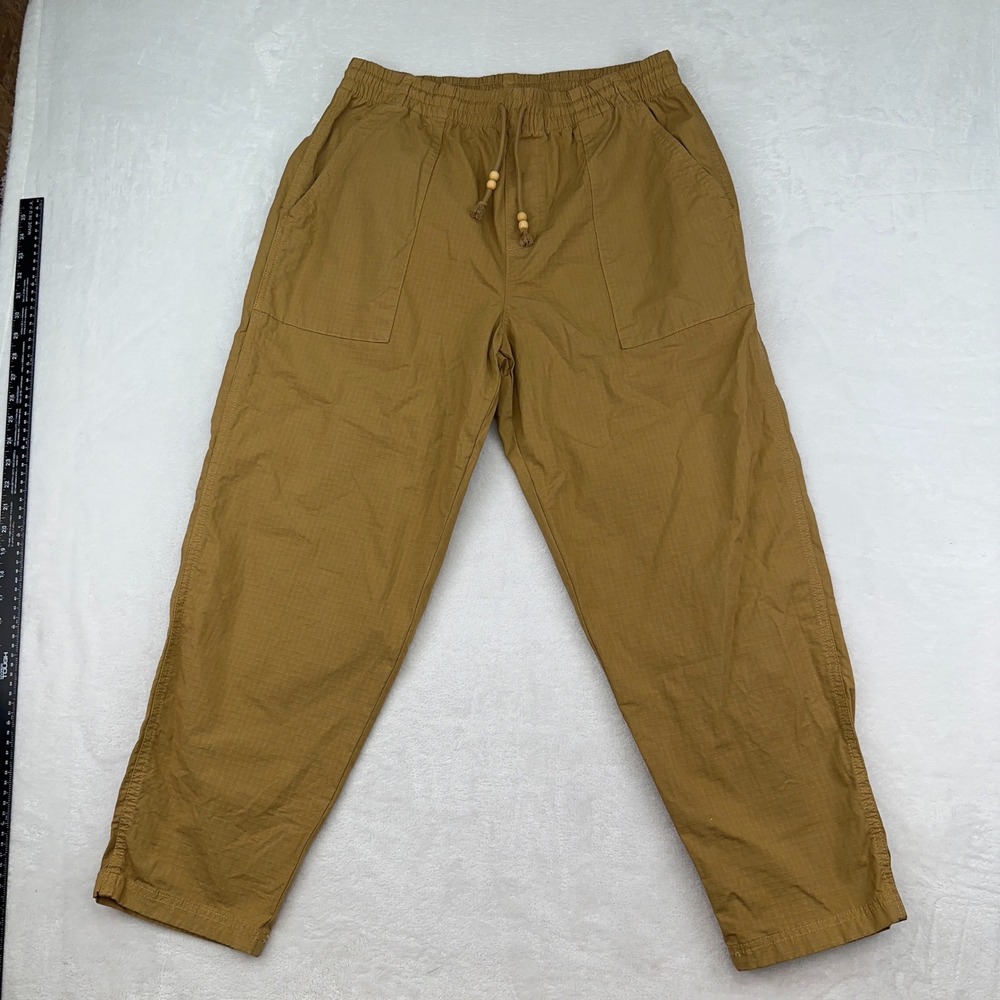 Champion Rochester N.Y. Medium M Brown Casual Pants Drawstring Ripstop